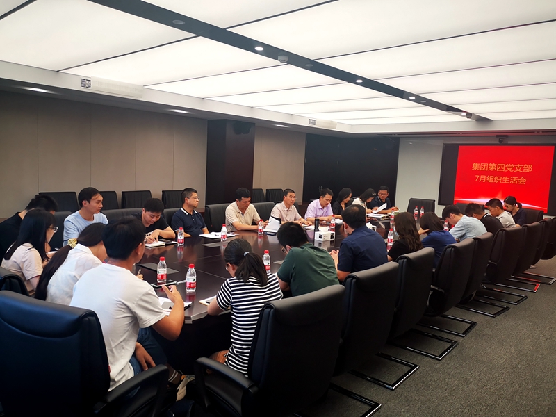 集團第四黨支部召開黨史學(xué)習教育專題組織生活會