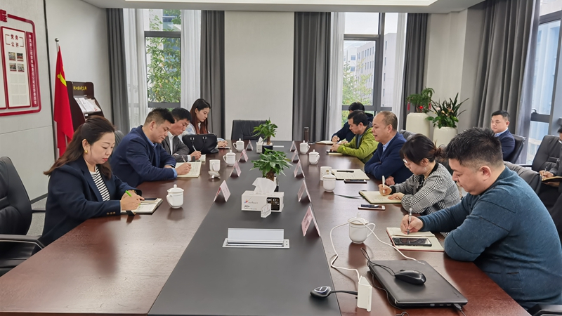華統集團執(zhí)行董事朱儉軍到浙江農合考察交流